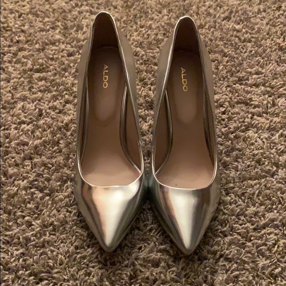 Gold heels